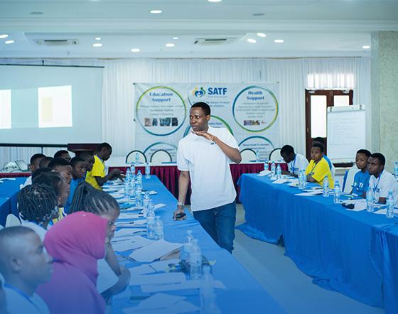 “SATF supports grassroots organization via provision of grants”
