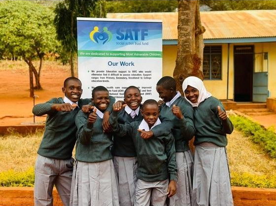 “SATF provides education to vulnerable children for better future opportunities.”